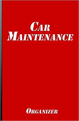 تحميل Car Maintenance Organizer: Vehicle Maintenance Record Book - Red Cover