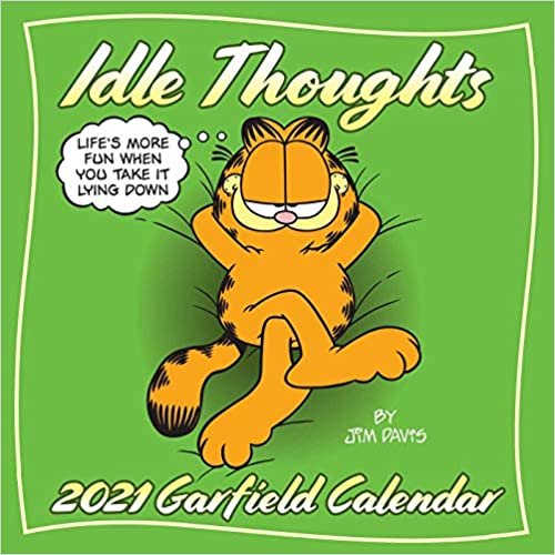 Garfield 2021 Wall Calendar: Idle Thoughts ダウンロード