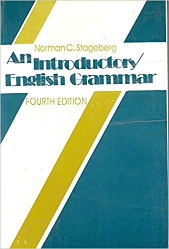 Norman C Stageberg an introductory english grammar تكوين تحميل مجانا Norman C Stageberg تكوين
