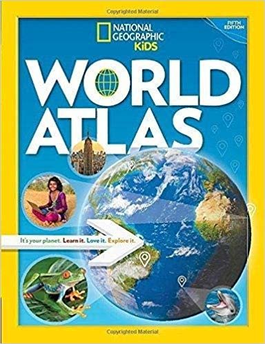 اقرأ National Geographic Kids World Atlas, 5th Edition الكتاب الاليكتروني 