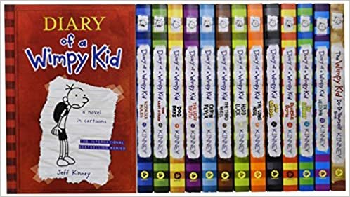 Jeff Kinney Diary of a Wimpy Kid Box of Books تكوين تحميل مجانا Jeff Kinney تكوين