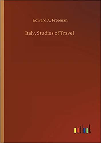 Italy, Studies of Travel indir
