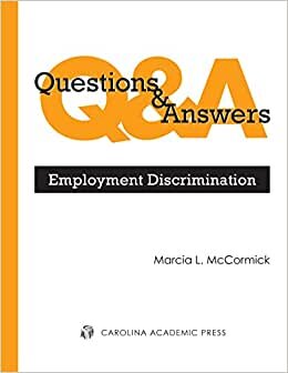 Questions & Answers: Employment Discrimination (Questions & Answers Series)