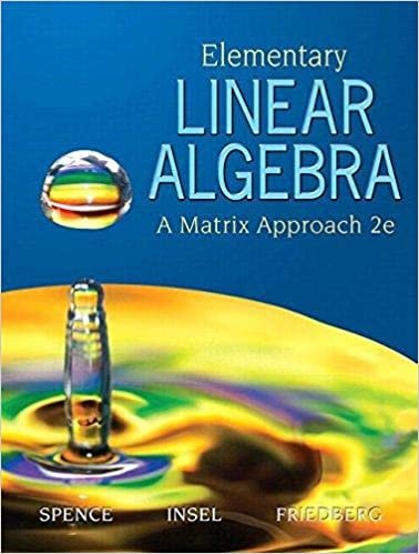  بدون تسجيل ليقرأ Elementary Linear algebra, Ed.2 By Lawrence E Spence - arnold J Insel