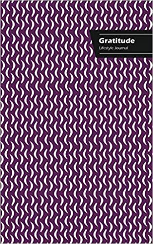 تحميل Gratitude Lifestyle Journal, Creative Write-in Notebook, Dotted Lines, Wide Ruled, Size (A5) 6 x 9, (Purple-White)