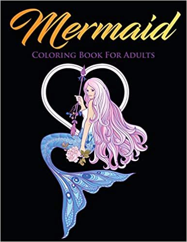 Mermaid Coloring Book for Adults: Beautiful Stress Relieving Designs indir