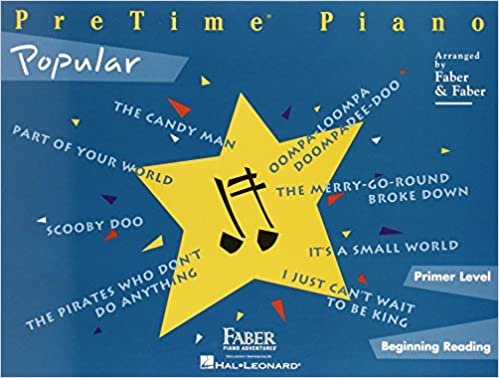 ダウンロード  Pretime Piano; Popular, Primer Level, Beginning Reading (Pretime Piano Series) 本