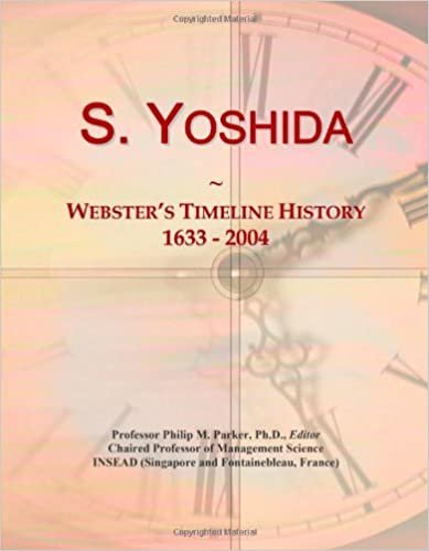 indir S. Yoshida: Webster&#39;s Timeline History, 1633 - 2004