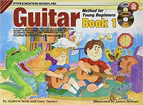 تحميل cp18322 – مطبوع عليه Guitar طريقة للشباب من المبتدئين BK 1 BK &amp; &amp; &amp; &amp; &amp; &amp; قرص CD وDVD (التقدمي Young المبتدئين)