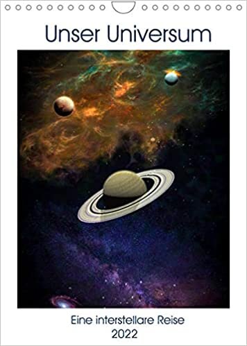 ダウンロード  Unser Universum eine interstellare Reise (Wandkalender 2022 DIN A4 hoch): Imaginaere Weltraumlandschaften (Monatskalender, 14 Seiten ) 本