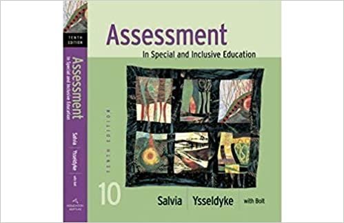 Assessment : In Special and Inclusive Education
