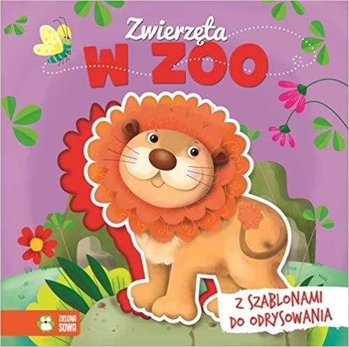 Ksiazka z szablonem Zwierzeta w zoo indir