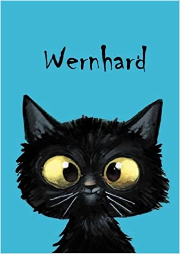 Wernhard: Wernhard - Katzen - Malbuch / Notizbuch / Tagebuch: A5 - blanko indir