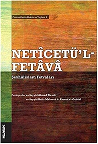 Neticetü'l-Fetava - Şeyhülislam Fetvaları: Osmanlılarda Hukuk ve Toplum 6 indir