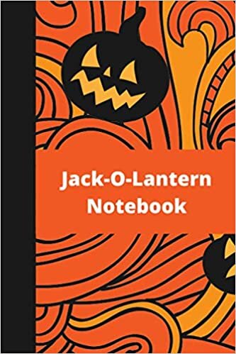 Jack-O-Lantern Halloween Notebook: Pumpkin Halloween Notebook for Kids and Adults indir