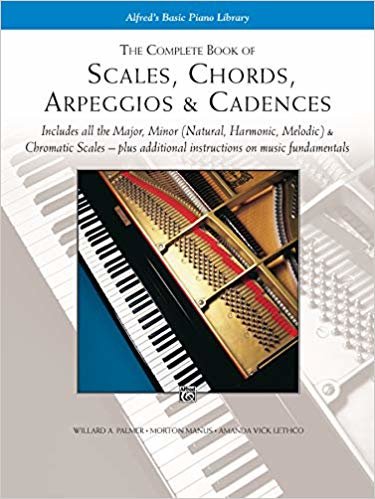تحميل إن كتاب كاملة من المقاييس ، اللون ، arpeggios &amp; cadences: يتضمن All The الأساسي ، (الطبيعي ، harmonic ، melodic) &amp; زيغ قشور – -Plus إضافية التعليمات الموجودة على الموسيقى Fundamentals