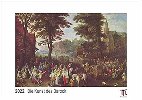 Die Kunst des Barock 2022 - White Edition - Timokrates Kalender, Wandkalender, Bildkalender - DIN A4 (ca. 30 x 21 cm)
