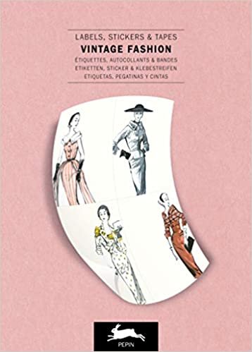 Vintage Fashion: Label & Sticker Book (Multilingual Edition): Labels, Stickers & Tapes indir