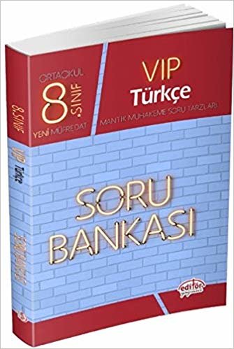 Editör 8.Sınıf VIP Türkçe Soru Bankası Yeni indir