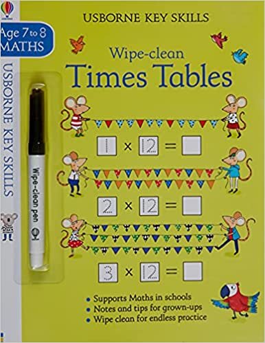 Usborne - Wipe-Clean Times Tables 7-8: 1