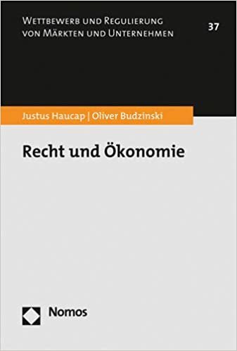اقرأ Recht Und Okonomie الكتاب الاليكتروني 