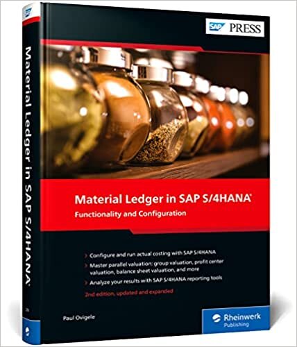 Material Ledger in SAP S/4hana: Functionality and Configuration