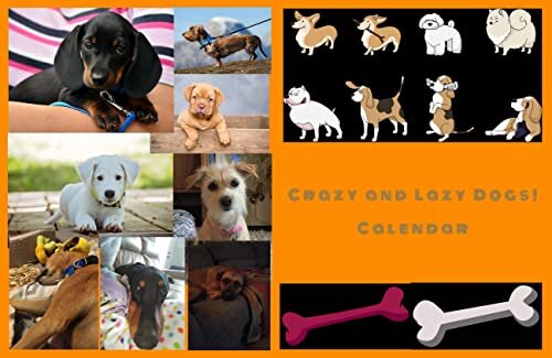 ダウンロード  Crazy and Lazy Dogs!: Calendar (English Edition) 本