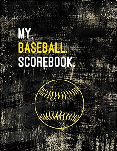 Baseball Scorebook: Record Game Sheet, Games Score Book Sheets Notebook