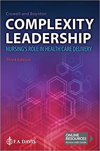 تحميل Complexity Leadership: Nursing&#39;s Role in Health Care Delivery