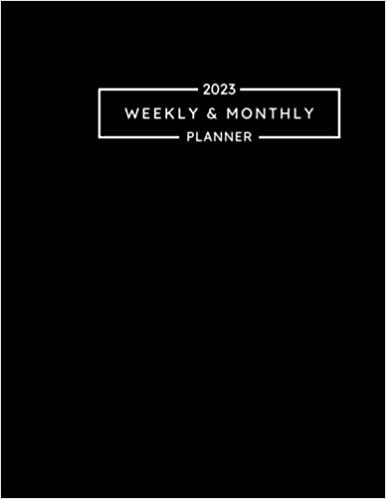 weekly and monthly planner 2023 with Calendar: January - December 12 Months Agenda with Holiday,To-Do-List and Notes, 8.5x11 Light Purple Pattern ダウンロード