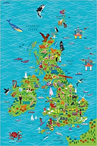 ダウンロード  Children’s Wall Map of the United Kingdom and Ireland 本