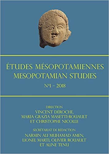 indir Etudes Mesopotamiennes - Mesopotamian Studies: N Degrees1 - 2018 : 1