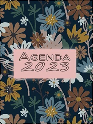 ダウンロード  Agenda 2023: calendario diaria día por página , español , tamaño A4 -12 meses , Planificador diario y mensual , Organizador 23 本