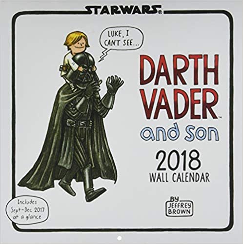 Star Wars Darth Vader and Son 2018 Wall Calendar