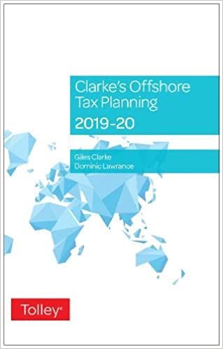 تحميل Clarke&#39;s Offshore Tax Planning 2019-20