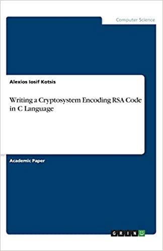 Writing a Cryptosystem Encoding RSA Code in C Language indir