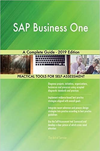 indir Blokdyk, G: SAP Business One A Complete Guide - 2019 Edition