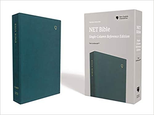 NET Bible, Single-Column Reference, Leathersoft, Teal, Comfo indir