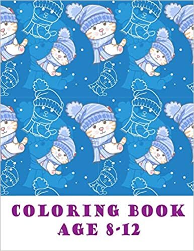 تحميل Coloring Book Age 8-12: coloring pages with funny images to Relief Stress for kids and adults