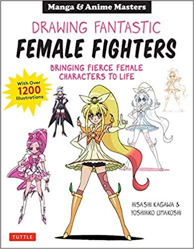 indir Manga &amp; Anime: Drawing Fantastic Female Fighters: Bringing Fierce Female Manga Characters to Life, with over 1200 Illustrations