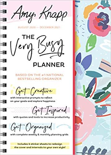 The Very Busy August 2020 - December 2021 Planner