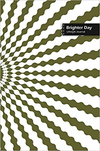 تحميل Brighter Day Lifestyle Journal, Blank Write-in Notebook, Dotted Lines, Wide Ruled, Size (A5) 6 x 9 In (Green II)