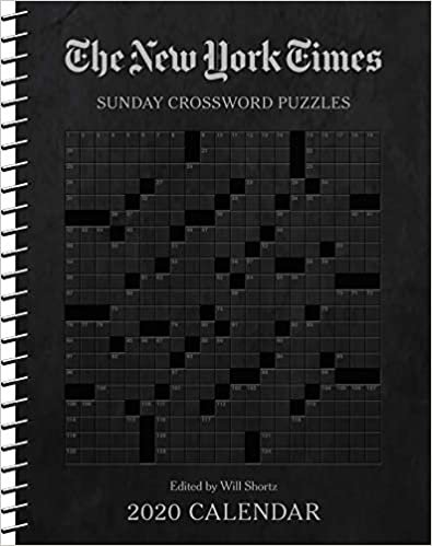 The New York Times Sunday Crossword Puzzles 2020 Weekly Planner Calendar