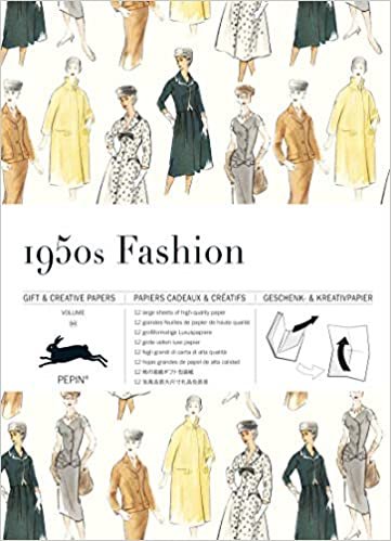 1950s Fashion: Gift & Creative Paper Book Vol. 94 (Gift & creative papers (94)) indir