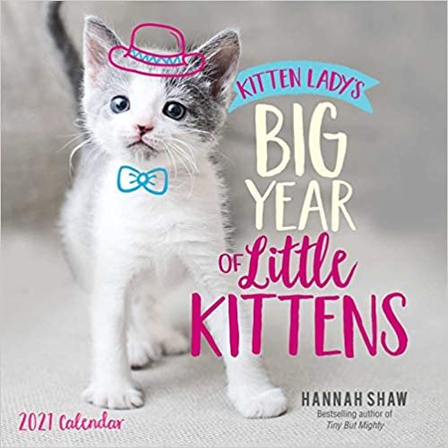 ダウンロード  Kitten Lady's Big Year of Little Kittens 2021 Wall Calendar 本