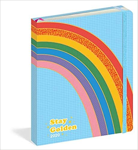Stay Golden 17-Month 2019-2020 Planner: Includes 500+ Stickers ダウンロード