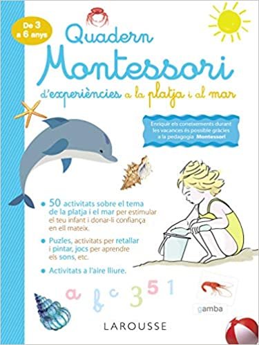 indir Quadern Montessori d&#39;experiències a la platja i al mar