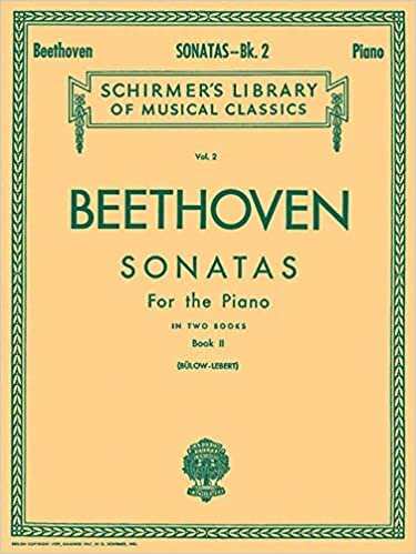 Beethoven Sonatas for the Piano: Book 2 (Schirmer's Library of Musical Classics)