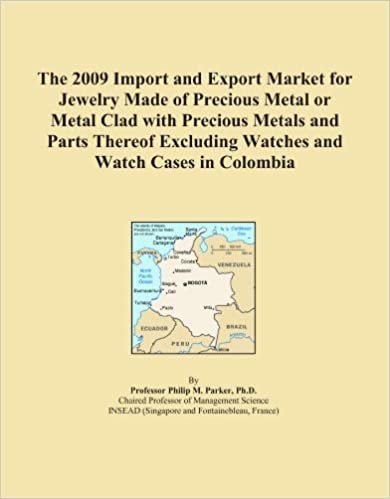  بدون تسجيل ليقرأ The 2009 Import and Export Market for Jewelry Made of Precious Metal or Metal Clad with Precious Metals and Parts Thereof Excluding Watches and Watch Cases in Colombia