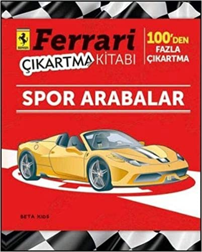 Ferrari Çıkartma Kitabı Spor Arabalar indir